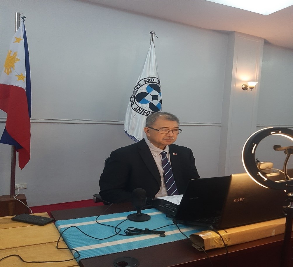 DOST Sec. de la Peña banners PH R&D programs at the UNCTAD’s Session on Technology and Innovation Report 2021 image