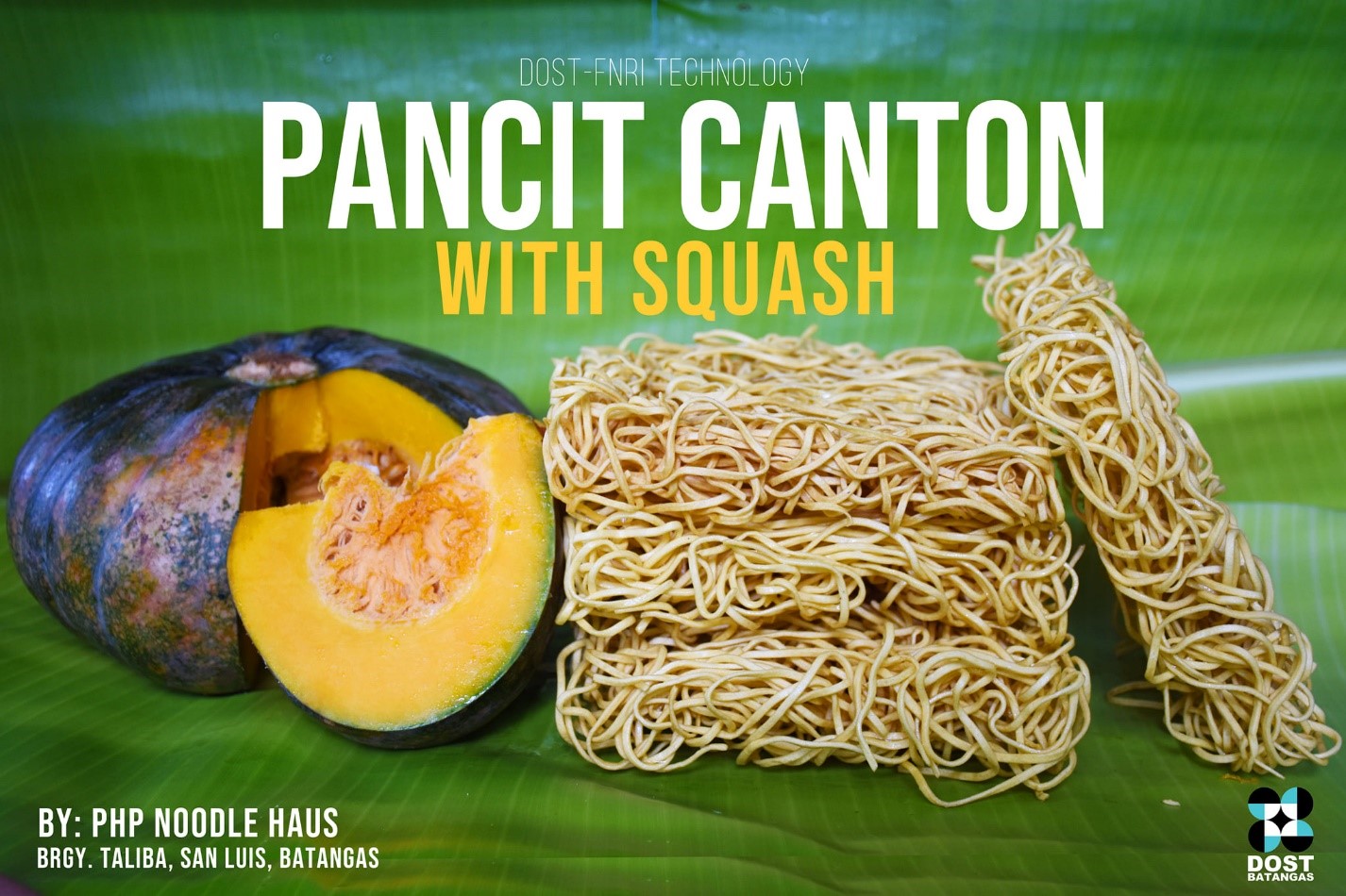 Women’s association in San Luis, Batangas receives DOST-FNRI’s pancit canton with squash technology image