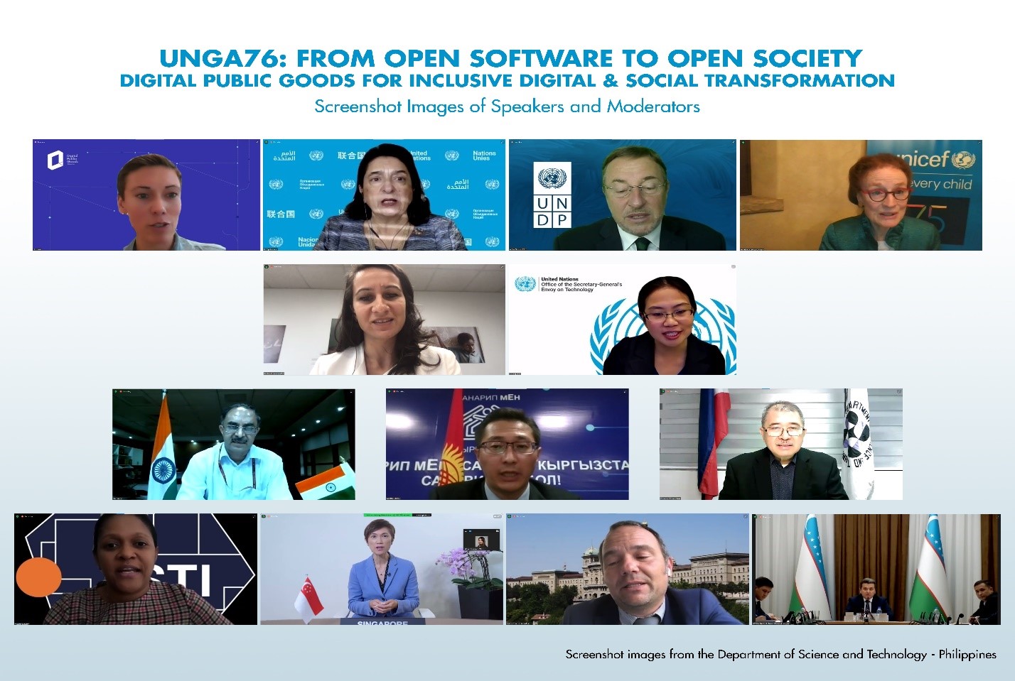 Science Secretary de la Peña joins High-Level Meeting on Digital Public Goods of the 76th UN General Assembly image