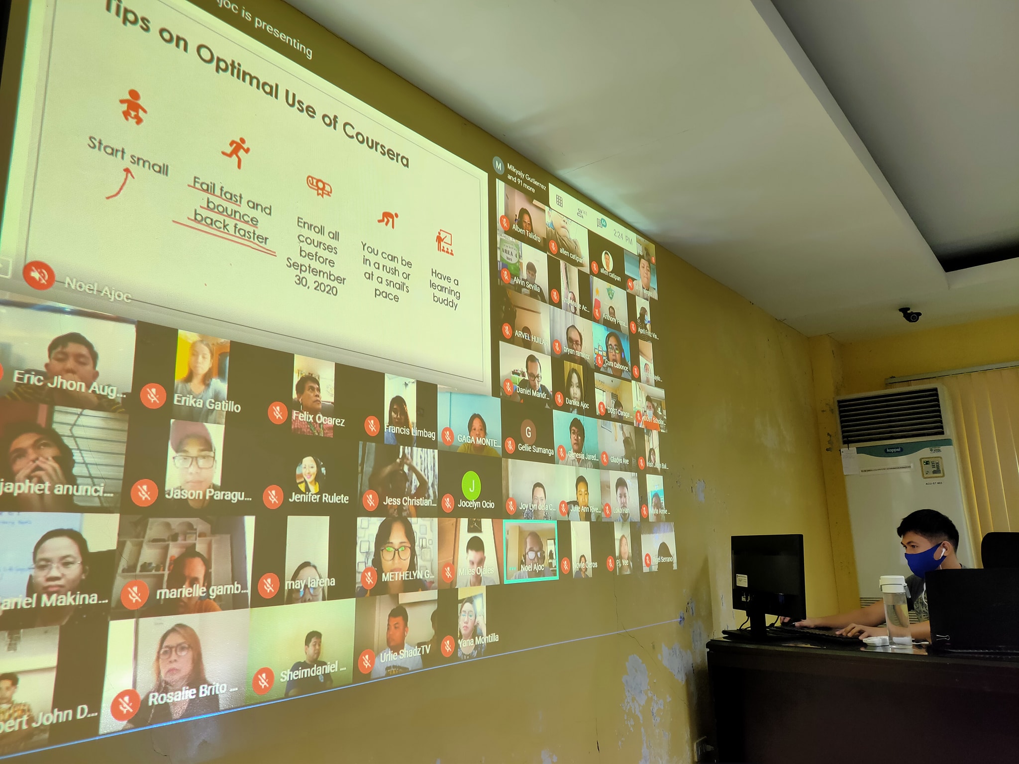 Private sector employees signed up in DOST-Coursera program image