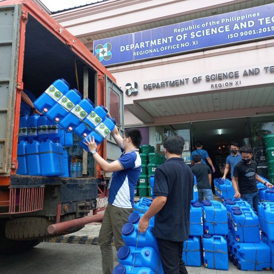 ARENA XI provides material support to “Odette”-affected families, communities in the Caraga region image