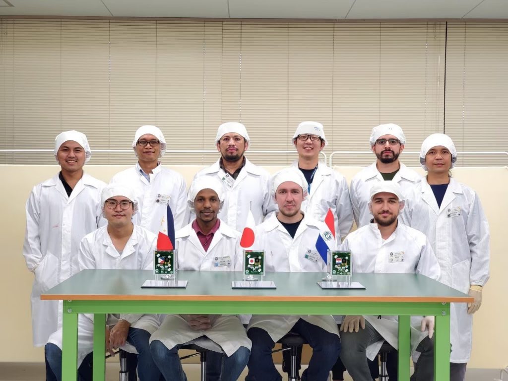 Maya-2, cube satellite (CubeSat) made by Filipino image