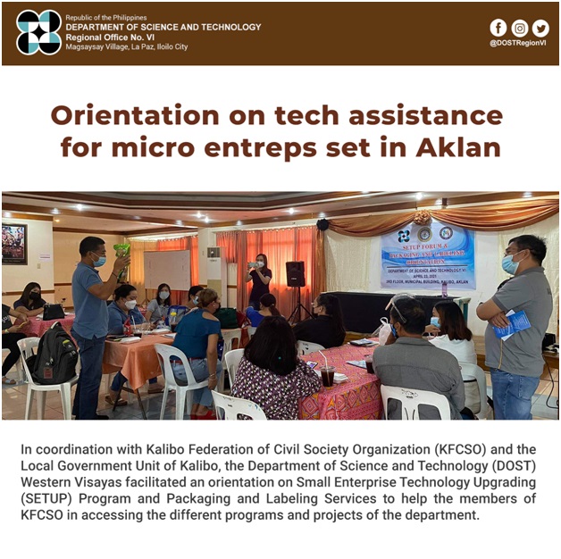 Aklan microentrepreneurs attend orientation on technology assistance image