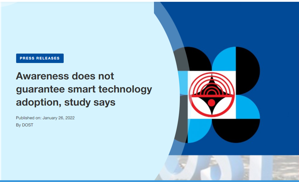 Awareness does not guarantee smart technology adoption, study says image