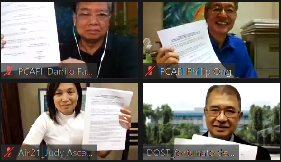 DOST partners with PCAFI and Air21 Global to meet local food needs in the new normal image