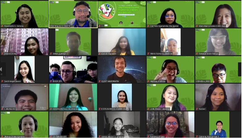 Cebu students take on science news writing, social media content creation image