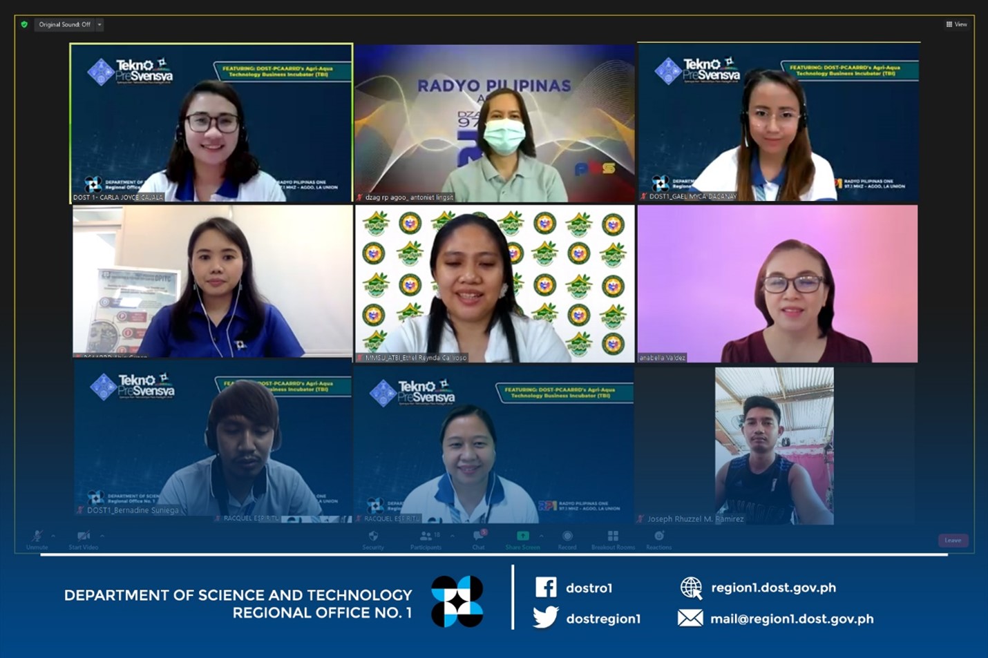 DOST-I’s Tekno Presyensya highlights Agri-Aqua Technology Business Incubator image