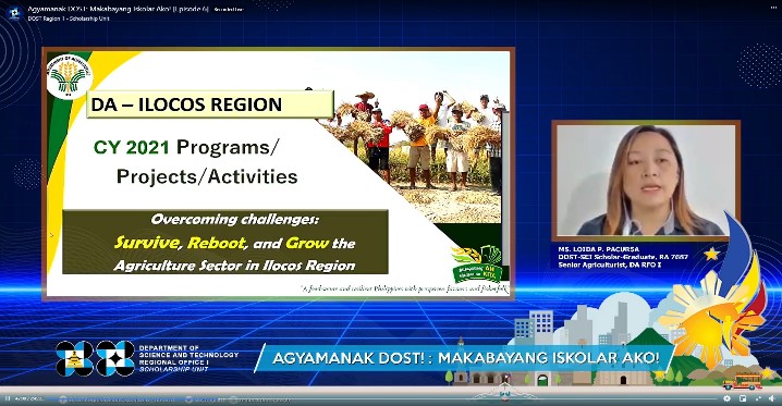 S&T scholar-graduates promote careers in agriculture during the Agyamanak DOST forum image